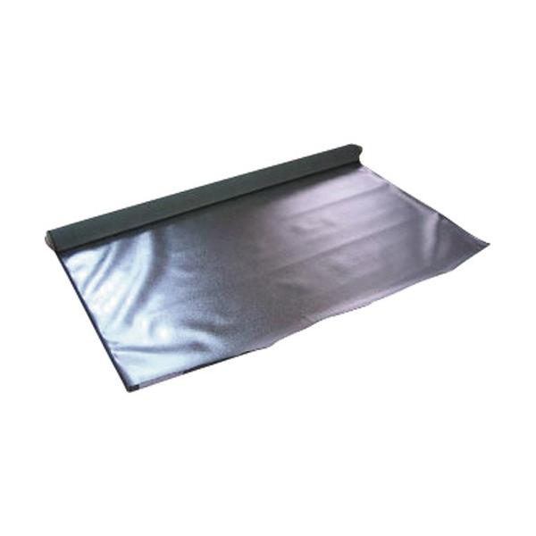 メーカー：菊地シート工業   品番：TS-AP4585147001   PAN系耐炎繊維とパラ系アラミド繊維の混紡織物にアルミ箔を直接ラミネート、特殊表面処理をしているので、高温飛散物に接触しても穴が開きにくく、剥がれにくい材料です。