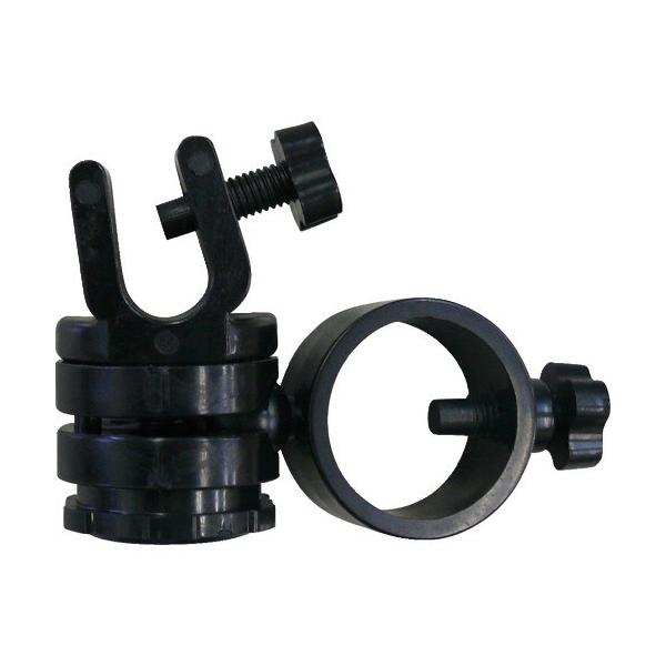 メーカー：コンテック  品番：SE-07  お手持ちのハンドライトをヘルメットに装着可能なアタッチメントです。