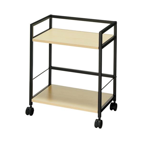 メーカー：アスカ　品番：DWG02BK　デスクサイドで役に立つデスクワゴン。