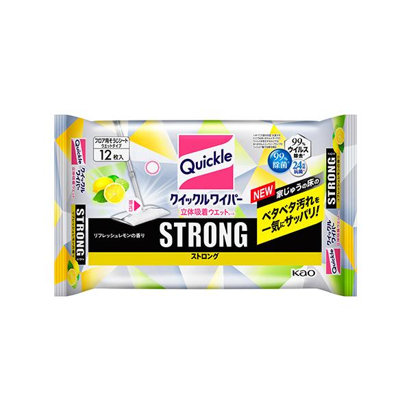 メーカー：花王　 品番：378804  床のベタベタ汚れがゴシゴシしないで拭きとれる強力タイプの床用ウエットシート。　　