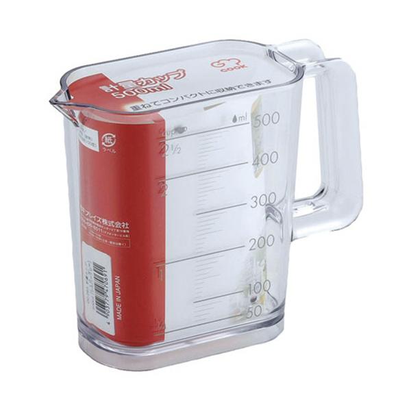 他サイト： 和平フレイズ　ジー・クック　計量カップ　５００ｍｌ　シルバーグレー　ＧＣ−２６３　１個（お取寄せ品)の商品画像