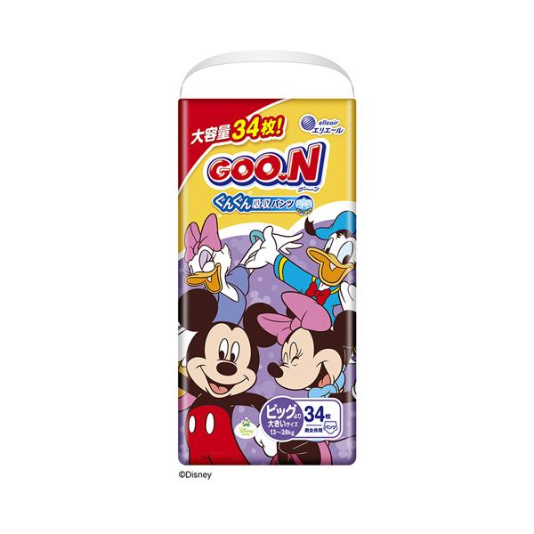 メーカー：大王製紙　品番：21000732　大きめ設計だから1つのサイズを長〜く使える