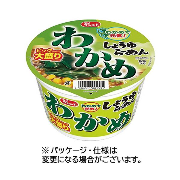 他サイト： 大黒食品工業　マイフレンド　ビック　わかめしょうゆらーめん　１００ｇ　１セット（１２食）の商品画像