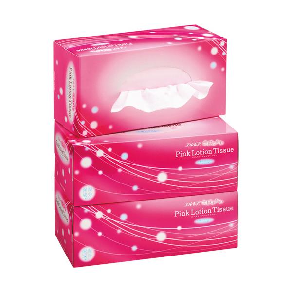 エルモア ピンクローションティシュー 恋してふわわ 2枚目