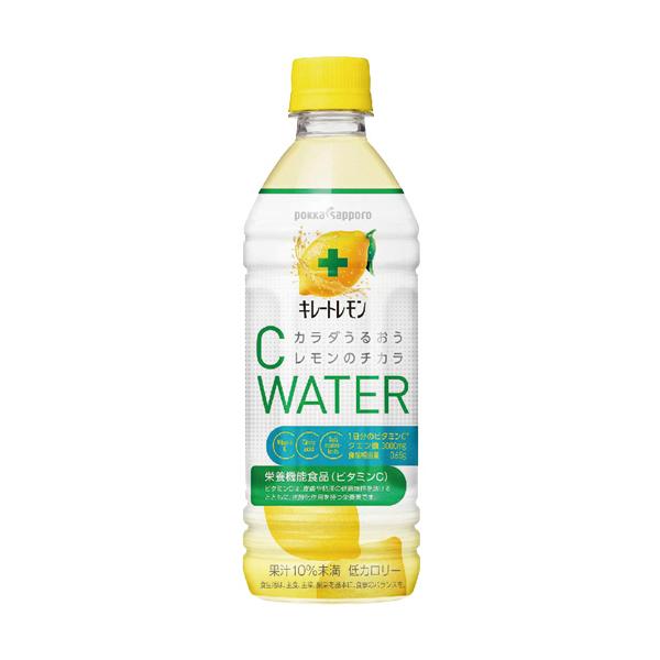 価格.com - ポッカサッポロフード＆ビバレッジ キレートレモン Cウォーター 500ml×24本 PET (野菜・果実飲料) 価格比較
