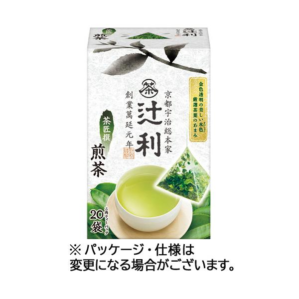 他サイト： 片岡物産　辻利　茶匠撰　煎茶　１セット（６０バッグ：２０バッグ×３箱）の商品画像