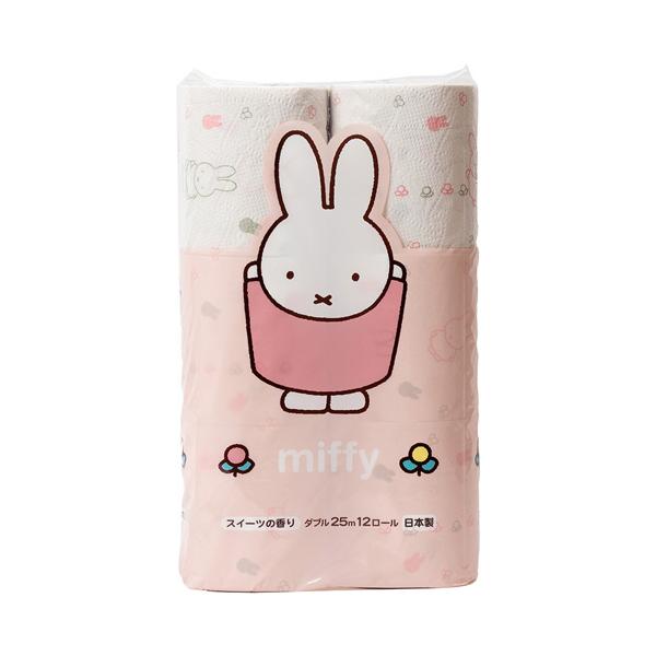 メーカー：丸富製紙 　品番：720549   世界中に愛されるミッフィーのトイレットぺーパー　　＜イメージ＞