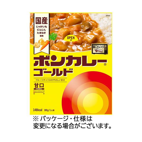 大塚食品　ボンカレーゴールド　甘口　１８０ｇ　１セット（１０食）