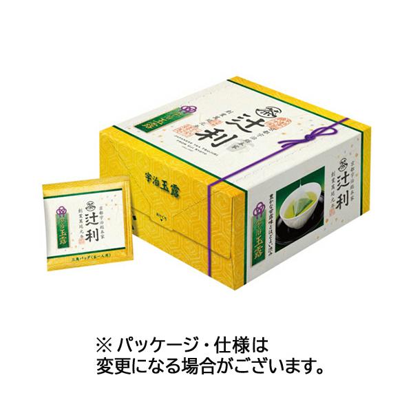 片岡物産　辻利　三角バッグ　宇治玉露　１セット（１００バッグ：５０バッグ×２箱）
