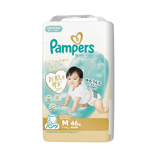 メーカー：Ｐ＆Ｇ　 品番：PG341082  おむつかぶれの原因からお肌を守る　　＜パッケージ裏面＞