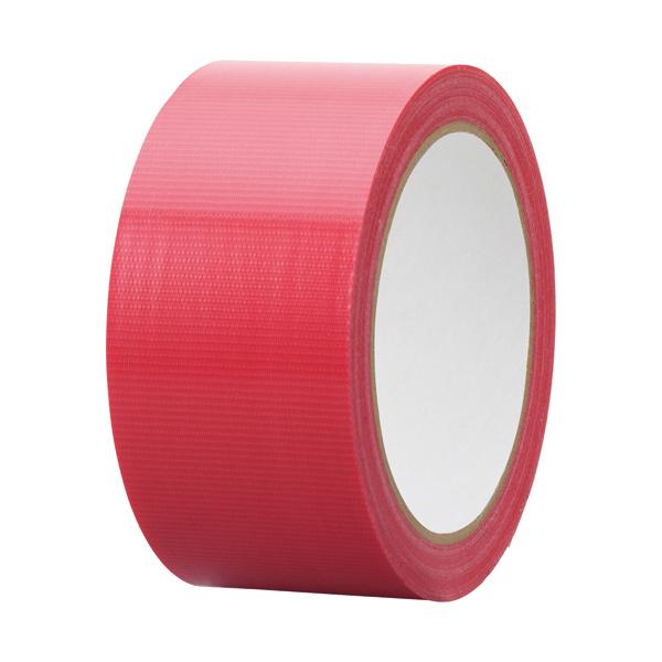 ＴＡＮＯＳＥＥ カラー養生テープ ５０ｍｍ×２５ｍ 赤 １セット（３０