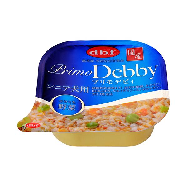 他サイト： デビフペット　ｄｂｆ　プリモデビィ　シニア犬用　ササミ＆野菜　９５ｇ　１セット（１２パック）（お取寄せ品）の商品画像