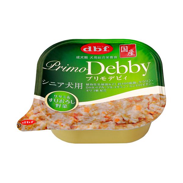 他サイト： デビフペット　ｄｂｆ　プリモデビィ　シニア犬用　ササミ＆すりおろし野菜　９５ｇ　１セット（１２パック）（お取寄せ品）の商品画像