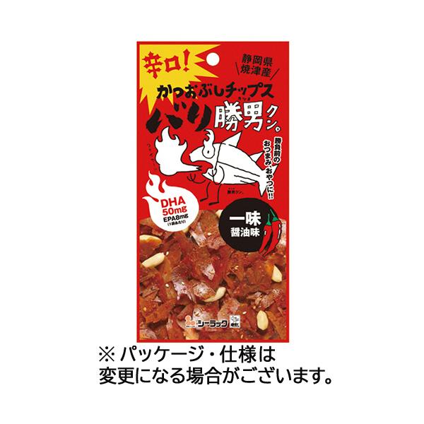 メーカー：シーラック  品番：993537  地元焼津の鰹節で手軽なお菓子を開発。かつおぶしスナック。