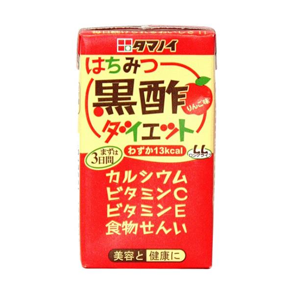 他サイト： タマノイ酢　はちみつ黒酢ダイエット　１２５ｍｌ　紙パック　１ケース（２４本）の商品画像