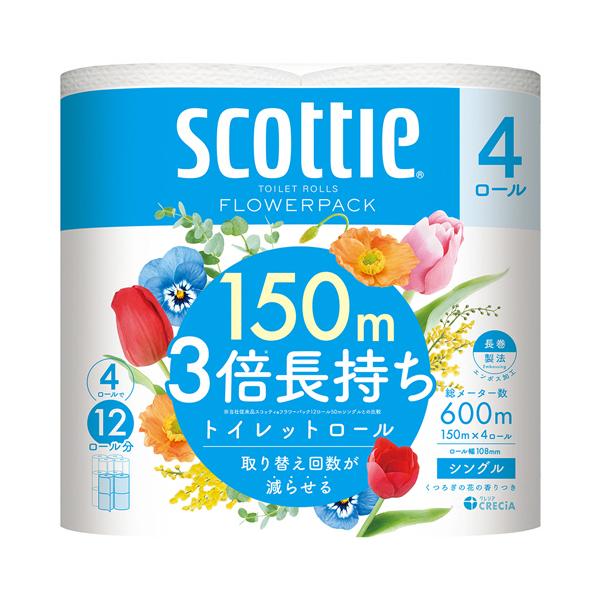 メーカー：日本製紙クレシア 　品番：14006   たっぷり使えて取り替えの手間が減り、収納もコンパクト。　　