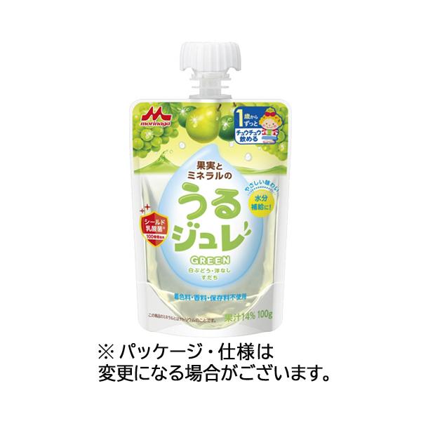 他サイト： 森永乳業　果実とミネラルのうるジュレ　ＧＲＥＥＮ　１００ｇ　１セット（６個）の商品画像