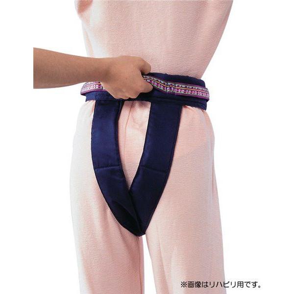 ・入浴時、歩行訓練等の安全のための補助ベルトです。・ベルトを両肢に通すことで、体重を軽減させることができます。・腰部はしっかりと保持され、安全性も向上。●サイズ／着用目安サイズ：ウエスト110cmまで●材質／綿●カラー／ホワイトメーカー：特...