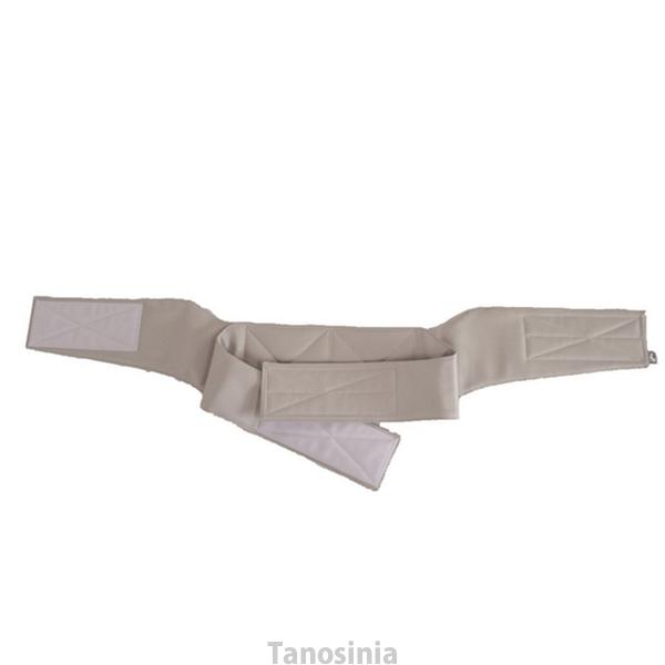 トランスポートベルト　座位型の仕様●サイズ／M：幅22×長さ128cm、L：幅22×長さ138cm●サイズ（胴周り）／M：85〜100cm、L：95〜110cm●素材／表地：ポリ塩化ビニル100％、中材：ナイロン74％、ポリエステル26％●...