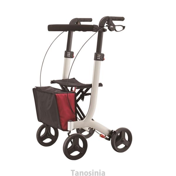 介護用品 歩行車 リトルターン トール103タイプ ワインレッド