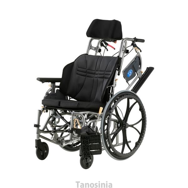 ティルト機能付き介護用椅子 黒 ティルト機能付き介護用椅子 黒