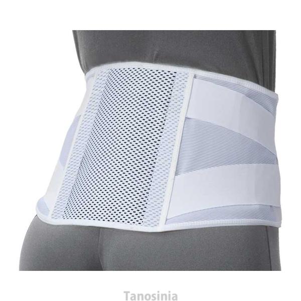 ランバックソフトIIの仕様●サイズ（腰周り）／S：65〜75cm、M：75〜90cm、L：90〜105cm、LL：105〜120cm●素材／ナイロン、ポリエステル、ポリウレタン、樹脂（ステー）●生産国／フィリピン●手洗い可●脱水機可●乾燥機...