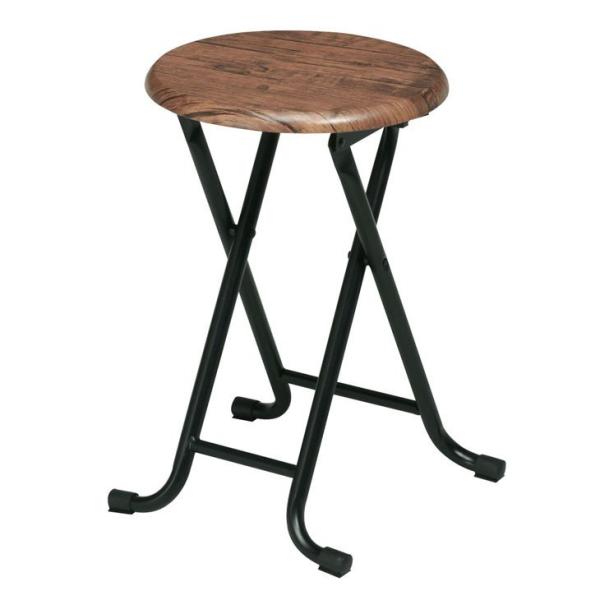 [今ならPayPayで+5％][送料無料（北海道・沖縄県・離島は送料別途）]■モールの仕様上、全国一律送料無料の表記がされていますが、北海道・沖縄・離島は別途送料を頂いております。  木目 折りたたみ スツール 完成品 折りたたみ コンパク...