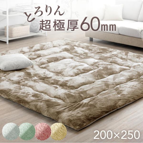 [12/28(日)限定LYP会員なら+5%！当店ならP12%〜][送料無料(北海道・沖縄県・離島は送料別途)]■サイズ幅200×奥行250×厚み6cm※布製品のため、±5cm程の誤差が生じる場合がございます。■重量約6kg■素材表地：ポリエ...