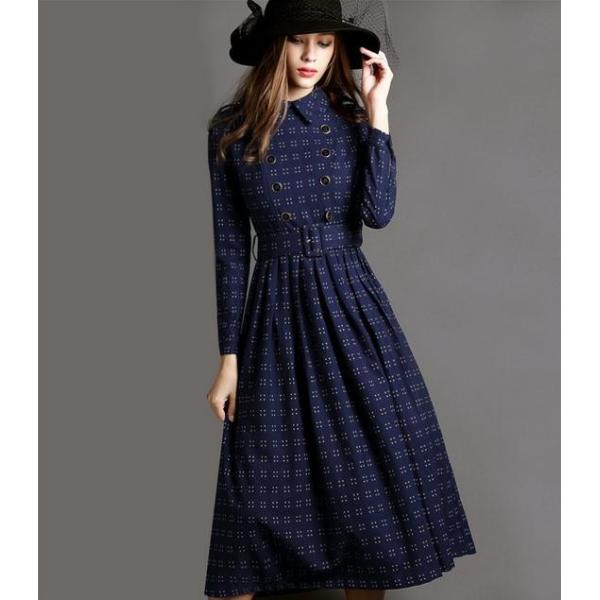 送料無料 春秋冬レトロワンピース Ol通勤ワンピース レデイースワンピース 長袖ワンピ Ss24 Buyee Buyee Japanese Proxy Service Buy From Japan Bot Online