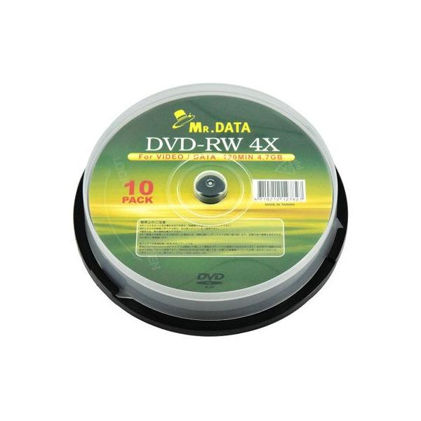 y[ڈFPTԁzC MR.DATADVD RW474X10PS DVD RW 4.7GB 10Xsh f[^p 4{Ή [J[[x MR.DATADVDRW474X10PS