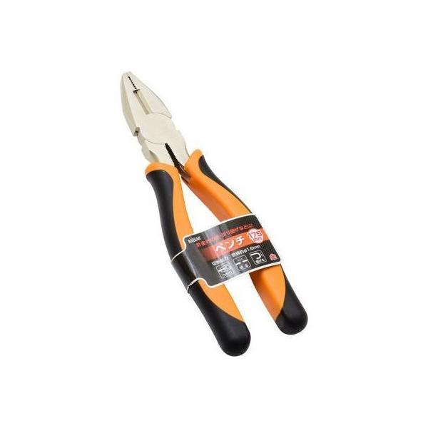 他サイト： M M 4907052200005 メール便での発送商品 成形グリップ ペンチ 175mmの商品画像