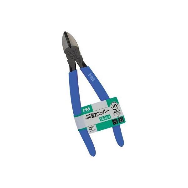 他サイト： TAKAGI 4907052205444 メール便での発送商品 グリップ付 JIS強力ニッパー 160mmの商品画像