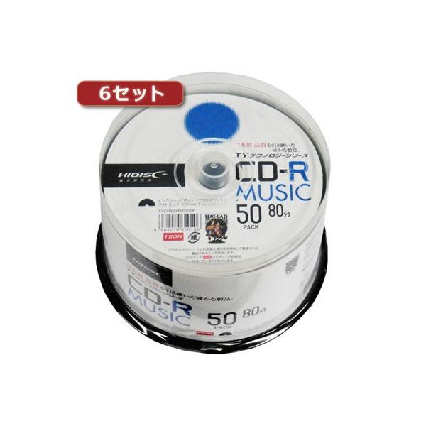 y[ڈFPTԁzC TYCR80YMP50SPX6 6Zbg HIDISC CD R yp i 50