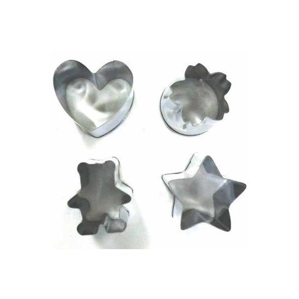 アークランドサカモト ハニーコック ステンレス野菜抜き型 小 4pセット 桜 ハート 星 くま タンタンショップ 通販 Yahoo ショッピング