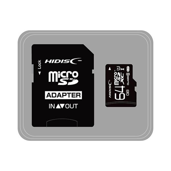 y[ڈFPTԁzC HDMCSDX64GCL10UIJP3 [ւł̔i HIDISC microSDHCJ[h 64GB CLASS10 UHS 1Ή