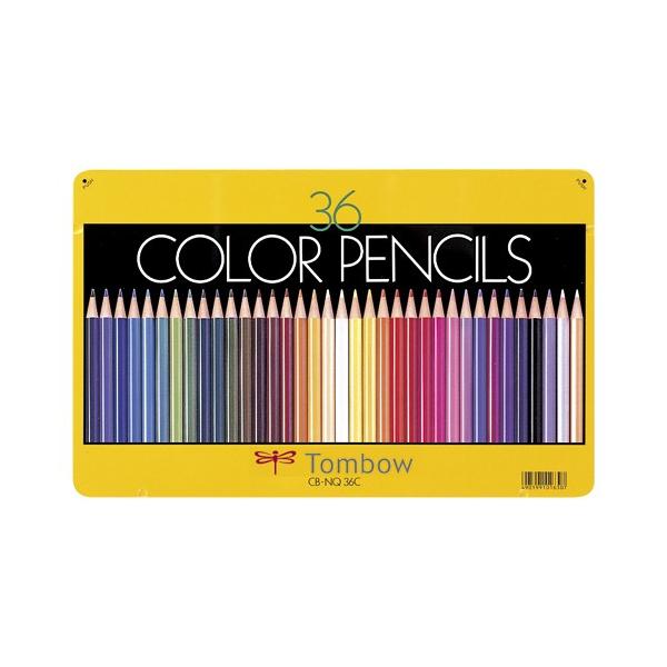 他サイト： トンボ鉛筆 4901991016307 色鉛筆 36色NQ CB NQ36C 1セットの商品画像