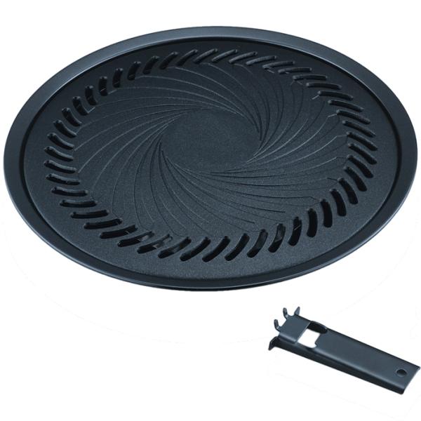 ●焼き面積が広く、便利な補助取っ手付き