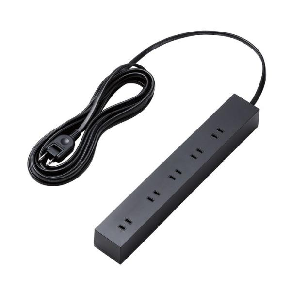 �G���R�� T KF04 21050BK �����R�[�h �d���^�b�v �R���Z���g 2P 10�� 5m �݉��� ���T�[�W �z�R���V���b�^�[�t �u���b�N