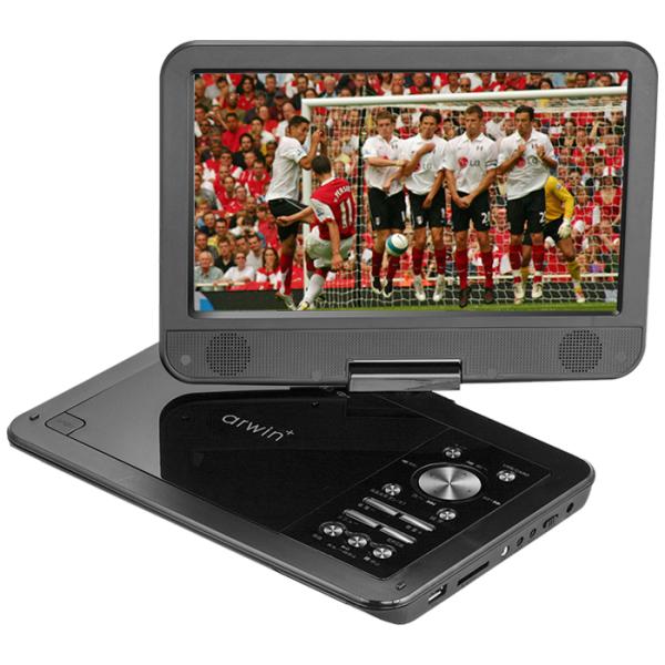 arwin APD-1011F 10.1インチポータブルフルセグTV搭載DVDプレーヤー&マルチプレーヤー (APD1011F)
