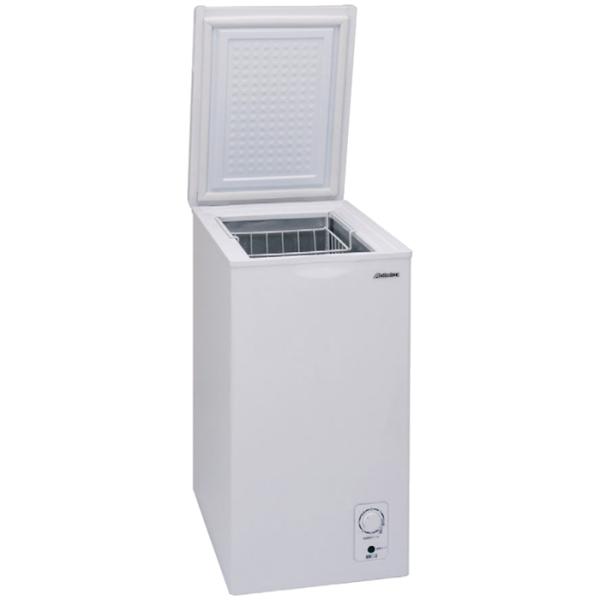 アビテラックス　冷凍庫 1ドア 60L 上開き 直冷式 幅41cm ホワイト　ACF607（標準設置無料） アビテラックス ACF 607 直冷式1ドア上開き冷凍庫 60L ノンフロン