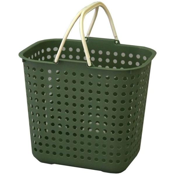 他サイト： 平和工業 4907556229335 ドットバスケット 深型 カーキの商品画像