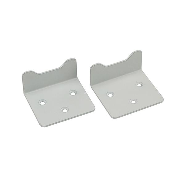 【メール便での発送商品】若林製作所 壁美人 P-4用受金具L型 白 2枚入り P-4H2hw