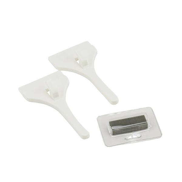 他サイト： 4985218114731 メール便での発送商品 若林製作所 壁美人 時計用フック 白 2個入 CH 2の商品画像