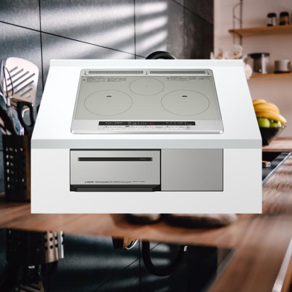 焼網を使わない。「ラク旨グリル」採用の3口IH (シルバー) 日立 HT-M7STF-S【送料無料】 (HTM7STFS) 日立（HITACHI） HT M7STF S 焼網を使わない ラク旨グリル 採用の3口IH