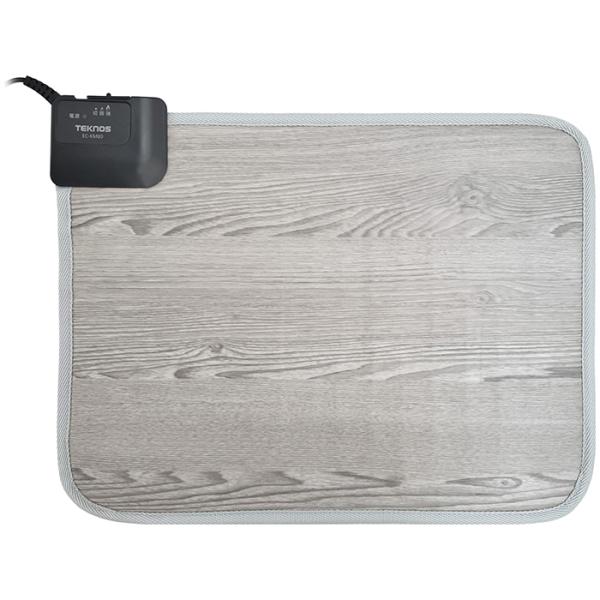 床や椅子に。使い方は多様。快適なリモートワークをお手伝い!!●【木目調 足ぽかマット 35×45 EC-KM80の特徴】マット表面は撥水、汚れたらサッと拭くだけ強弱切替付き