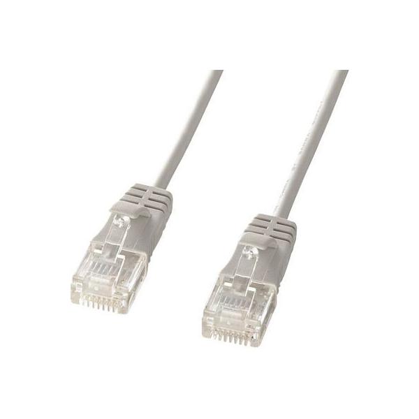 �T�����T�v���C KB SL6 05 �J�e�S��6�����ɍ�LAN�P�[�u�� ���C�g�O���[ 5m KBSL605