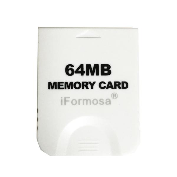 Nintendo Wii/GC ゲームキューブ用 メモリーカード 64MB ホワイト
