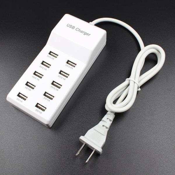 iFormosa USB [dXe[V [d USBdA_v^ 10|[g iPhone iPad Android Ή 50W 10|[g