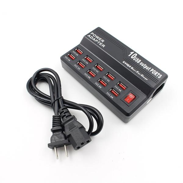iFormosa USB [dXe[V [d USBdA_v^ 10|[g iPhone iPad Android Ή 60W 10|[g