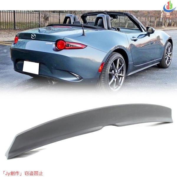 人気▲16-19 MX5 ロードスター マツダ MX-5 RF ND 4代目 純正色塗装 リアスポイラー FRP製 ウイングトランクスポイラー D2タイプ ハイ